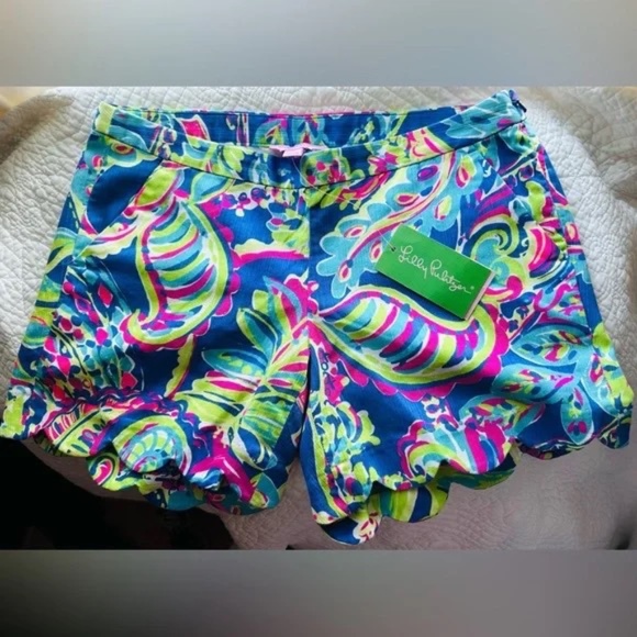 Lilly Pulitzer Magnolia Short style #13045 Toucan Play size 0. NWT - Picture 2 of 7